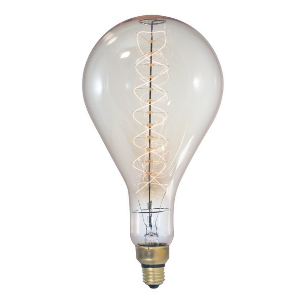 Grand Nostalgic Collection 60w Dimmable Pear Shape Oversized Decorative Med (E26) Base, 2200K Amber, Bulbrite, Mfr#: 137101